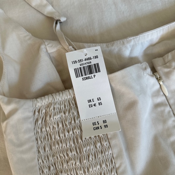 Abercrombie Drop Waist Romper PETITE SIZES NWT - Picture 5 of 8